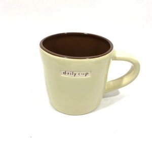 ‘09 Starbucks Coffee "Daily Cup" Rustic Coffee Mug